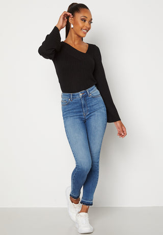 Lesley rib top