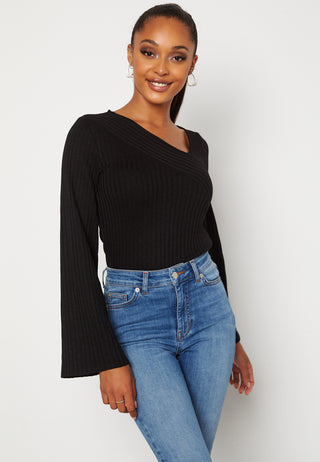 Lesley rib top