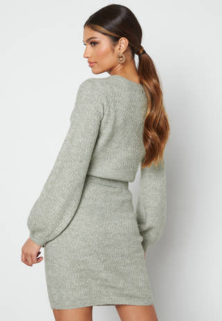 Lindy knitted dress