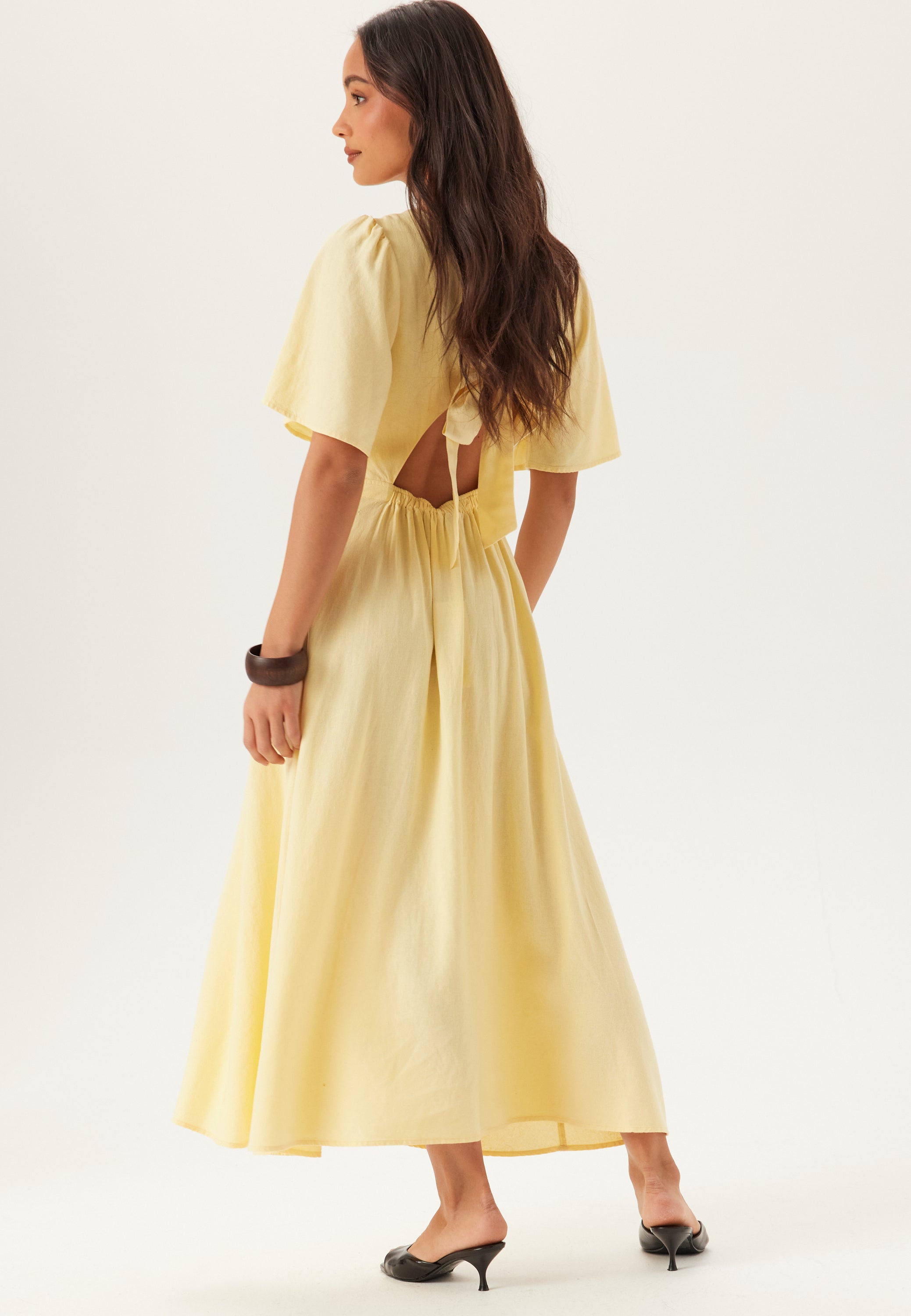 Linen Midi Dress