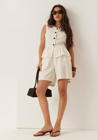 Linen Shorts