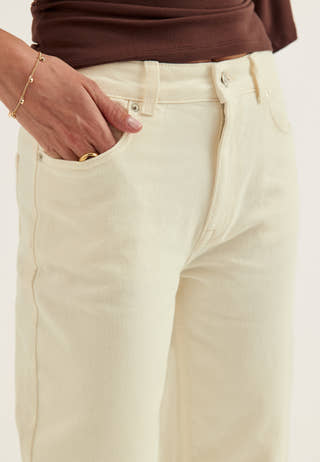 Linn High Straight Ankle Jeans