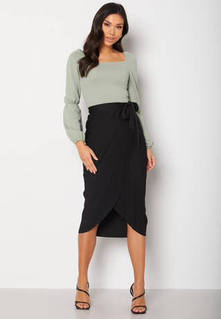 Liva square neck top