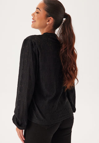 Long Sleeve Button Blouse