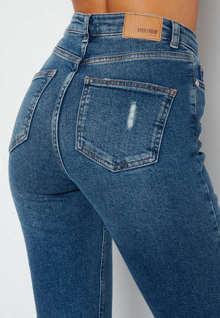 Loreena distressed high waist jeans