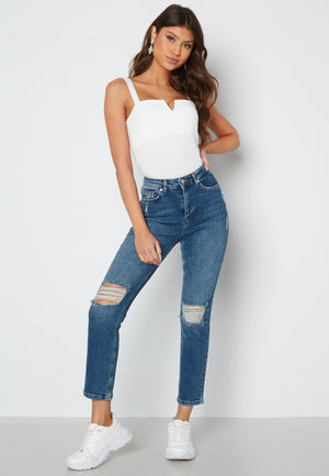 Loreena distressed high waist jeans