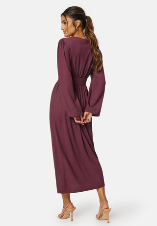 Structure Button Midi Dress