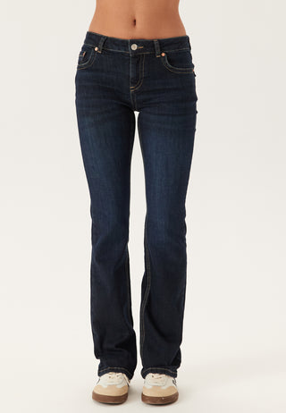 Low Bootcut Flap Jeans