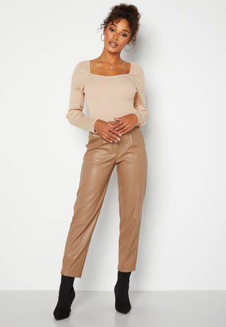 Marielle knitted tie back sweater