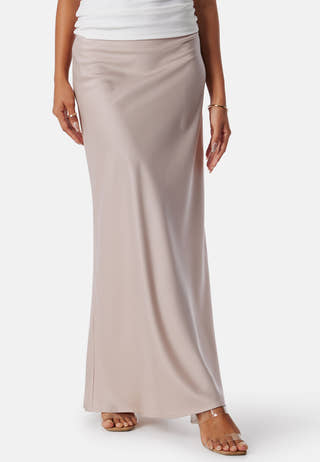 Maxi Satin Skirt