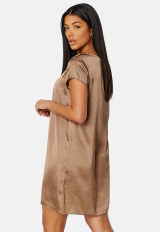 May satin dress