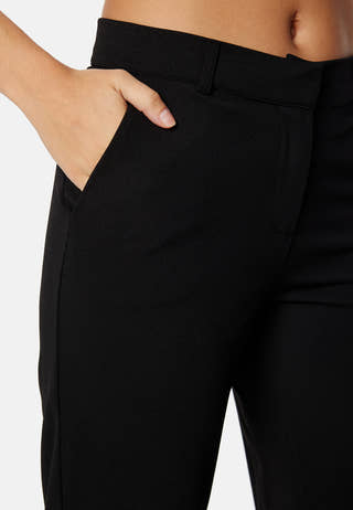 Soft Suit Straight Trousers Petite