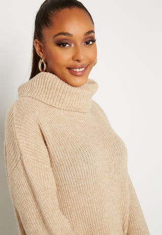 Melissi knitted sweater dress