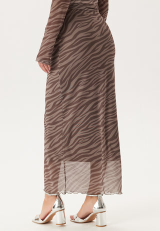 Mesh Maxi Skirt
