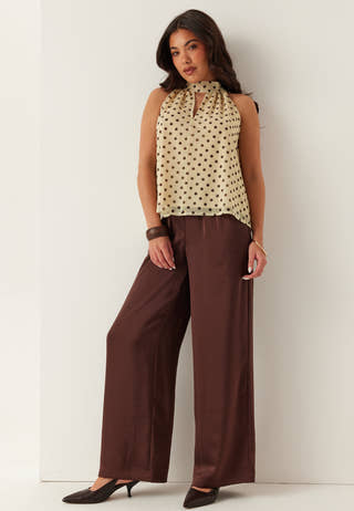Mesh Tie Top