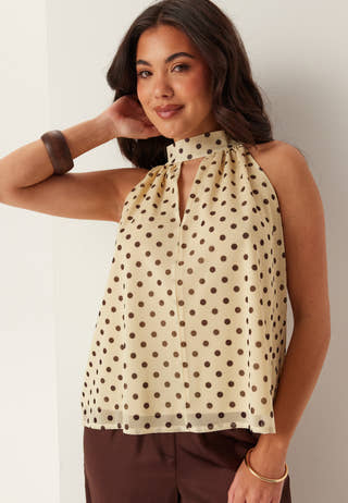 Mesh Tie Top