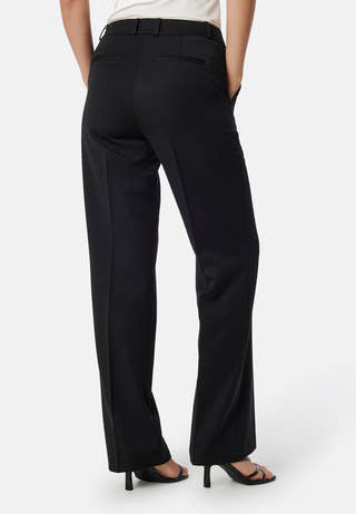 Mid Waist Suit Trousers