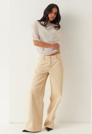Mid Wide Jeans