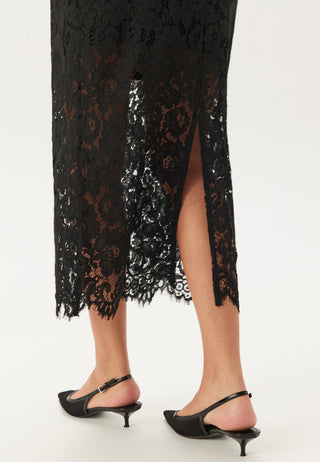 Midi Lace Skirt