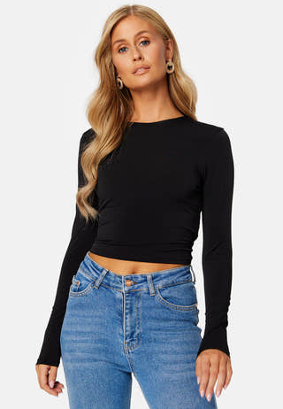 Mika open back top