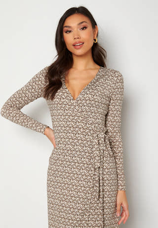 Wrap Midi Dress