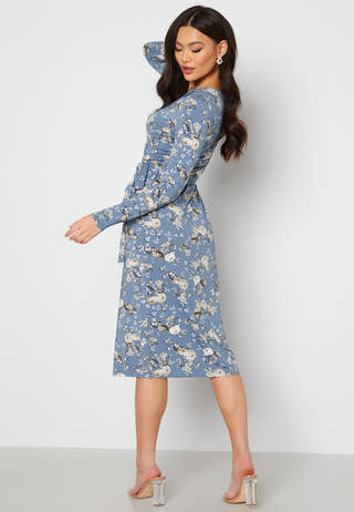 Wrap Midi Dress