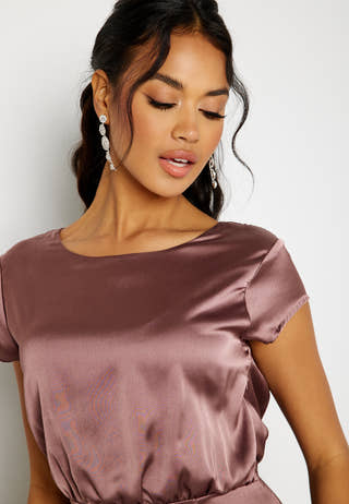 Allie Satin Gown