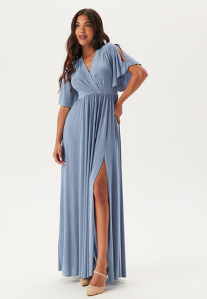 Butterfly Sleeve Soft Gown