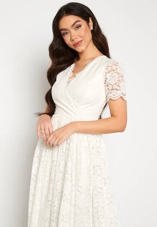 Camala Midi Wedding Dress