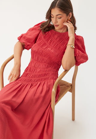 CC Puff Sleeve Smock Kjole