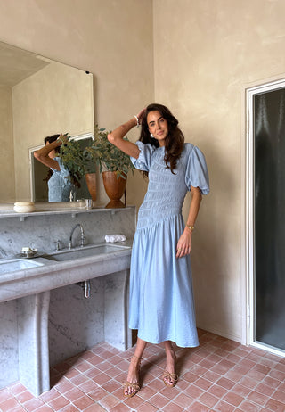 CC Puff Sleeve Smock Kjole