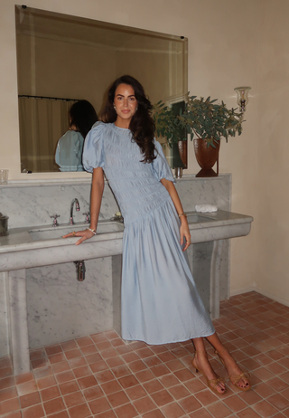 CC Puff Sleeve Smock Kjole