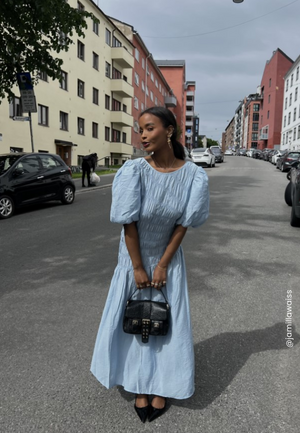 CC Puff Sleeve Smock Kjole