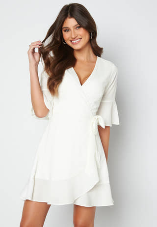 Edie wrap dress