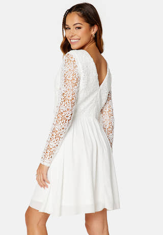Emeraldine Deep Back Dress
