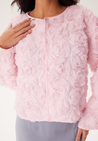 Blomstrete Kort Jakke