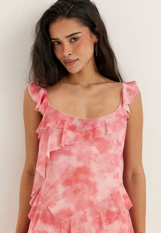 bubbleroom-occasion-flounce-mesh-short-dress