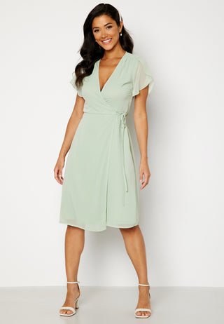 Grienne Wrap Midi Dress