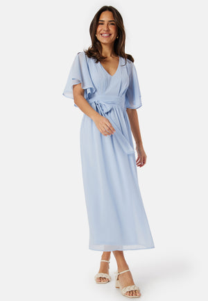 Butterfly Sleeve Midikjole