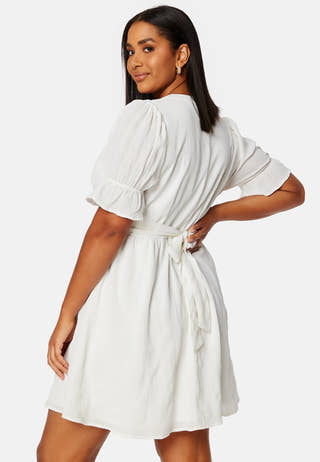 Structured Button Front Dress
