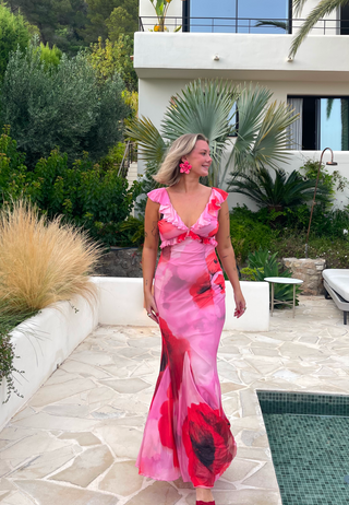 Mermaid Mesh Kjole