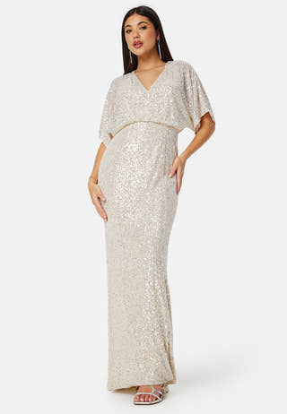Sequin S/S Gown