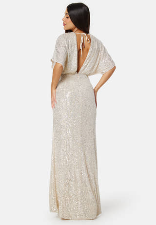 Sequin S/S Gown