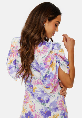 Neala Puff Sleeve Dress