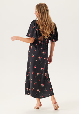 Puff Sleeve Ankle Dress