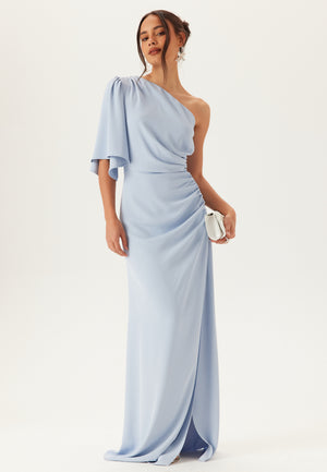 Ruched One Shoulder Kjole
