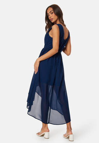 High-Low Chiffon Dress