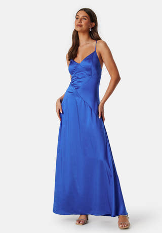 Satin Strap Gown