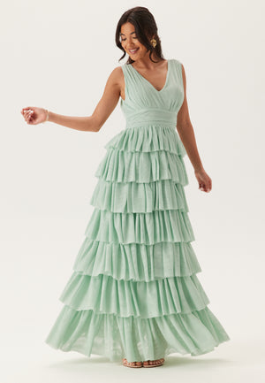 Tulle Frill Gown