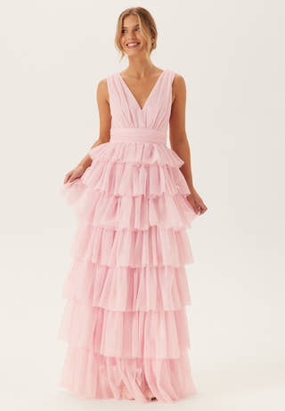 Tulle Frill Gown